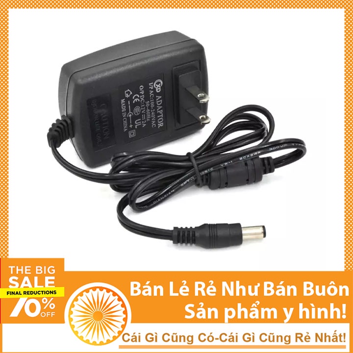 Nguồn - Adapter 12V 2A Đầu Ra 5.5 x 2.1mm