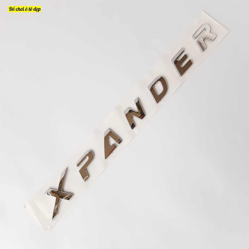 Tem dán chữ nổi Xpander dành cho xe Mitsubishi Xpander