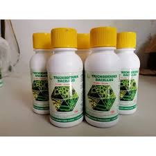 Chế phẩm nấm đối kháng ức chế vi khuẩn Trichoderma Bacillus - Lọ 100ml giúp cải tạo đất, ngăn ngừa thối rễ vàng lá