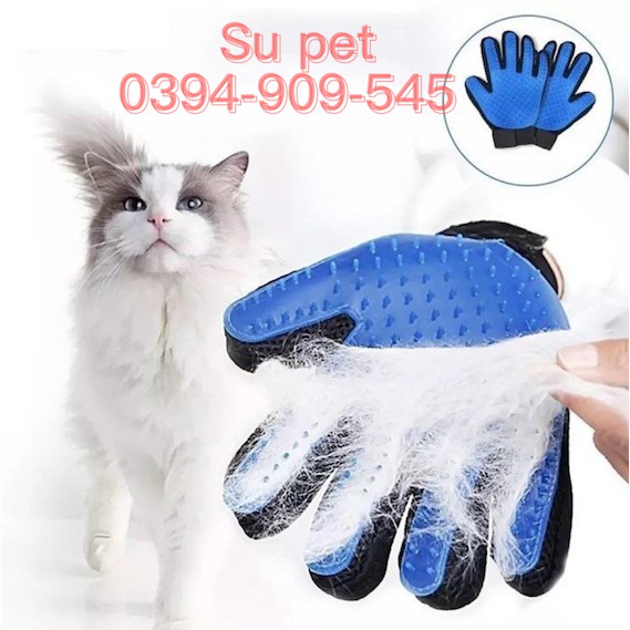 Găng tay chải lông siêu sạch cho chó mèo giá sỉ