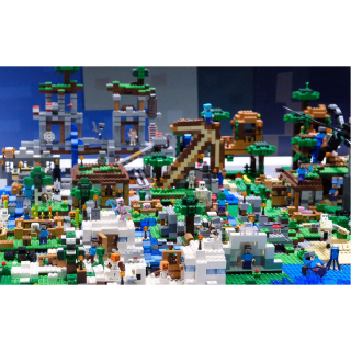 Bộ Đồ Chơi Lắp Ráp Lego Hình Minecraft