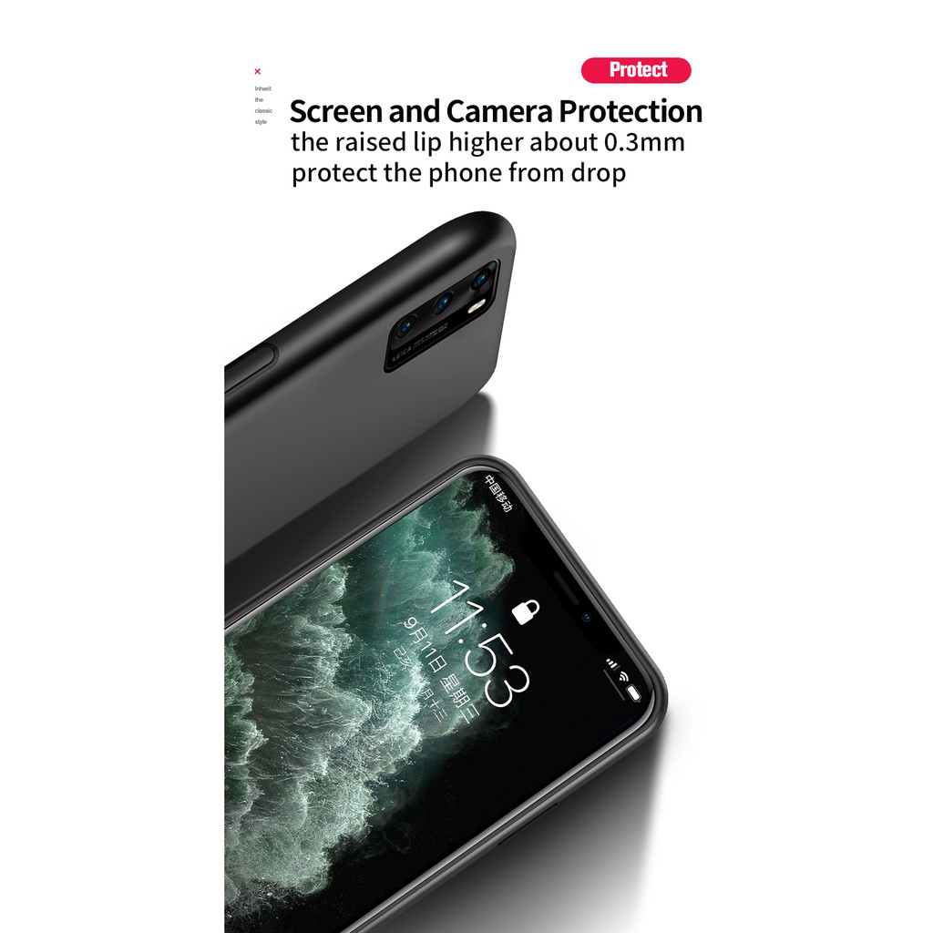 Ốp lưng điện thoại dạng chống sốc che Huawei Mate 9 10 20 30 Pro vỏ BẢO VỆ
