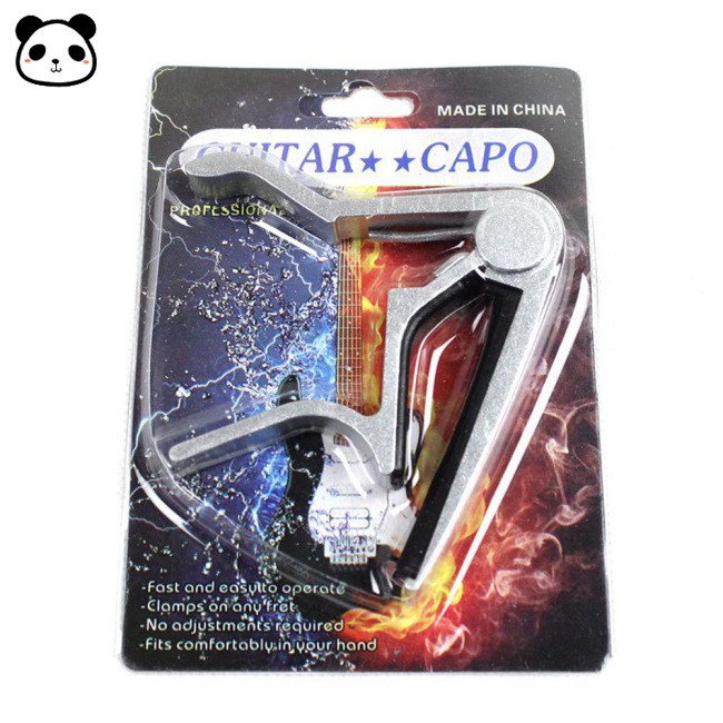 Metal Guitar Capo Quick Change Clamp Key Acoustic Classic Guitar Capo for Tone Adjusting