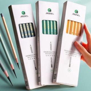Chì than 3 độ cứng Maries C7360, thân gỗ cứng, lõi than nén