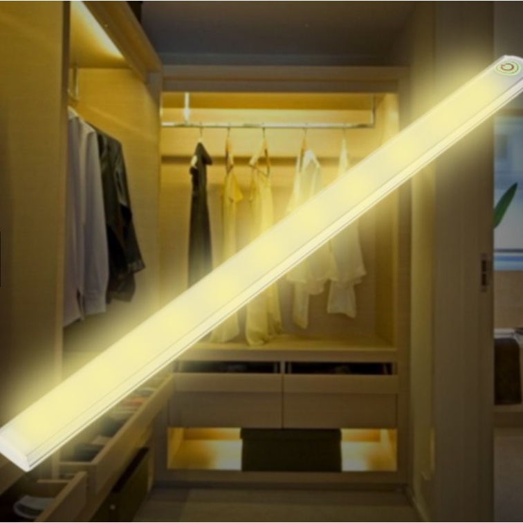 Đèn Led DÀI Cảm Biến Chuyển Động Dán Tường Sạc USB