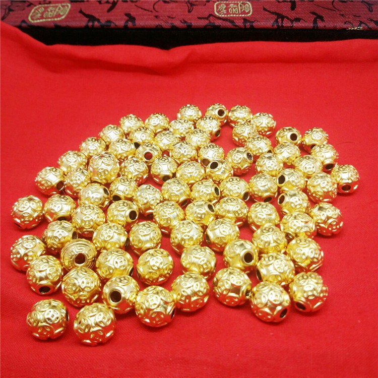 Charm bi kim tiền cầu tài lộc,sức khỏe cực đẹp.Charm kim tiền mạ vàng (hàng có sẵn)