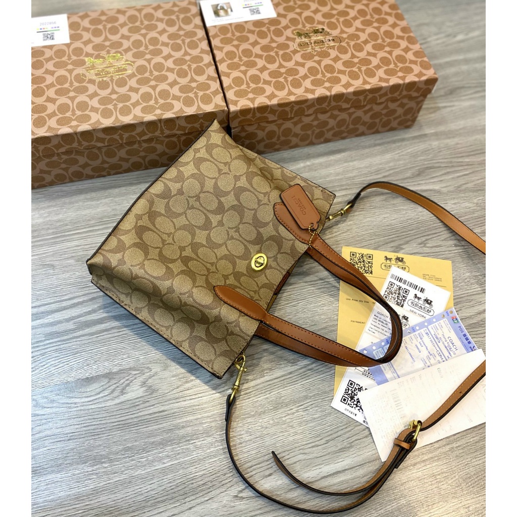 Túi xách công sở 𝐂𝐨𝐚𝐜𝐡 size 27cm fullbox