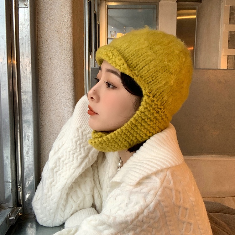 Mũ đan dệt MG STUDIO vải Mohair thời trang