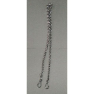 xích inox đại 2 móc cho chó trên 40kg