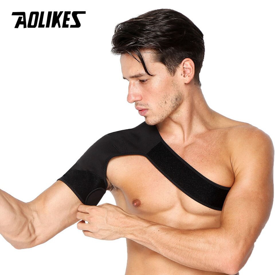 Đai cố định khớp vai AOLIKES A-1693 bảo vệ, cố định khớp xương vai sport shoulder support