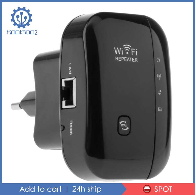 300Mbps Wireless-N Wifi Repeater Signal Booster Range Extender EU Plug | BigBuy360 - bigbuy360.vn