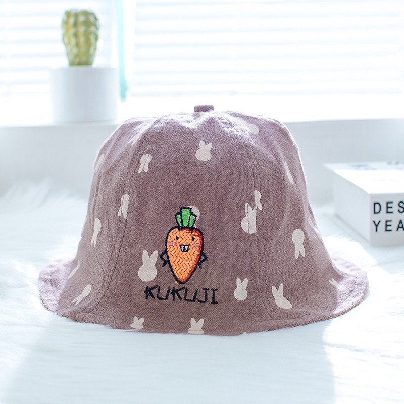 Mũ vành rộng hoạ tiết đáng yêu chống nắng bảo vệ bé yêu