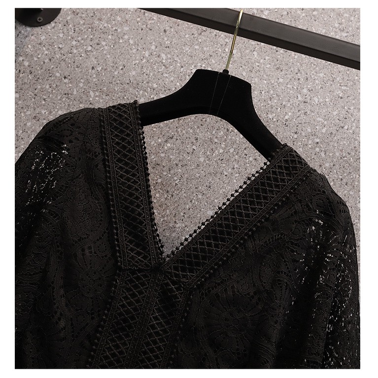 🌸Hàng Order🌸 Váy Ren Bigsize Tay Cánh Rơi Dịu Dàng Thanh Lịch🌸Hàng Quảng Châu | BigBuy360 - bigbuy360.vn