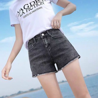 Short xám giãn tua lai 32-36