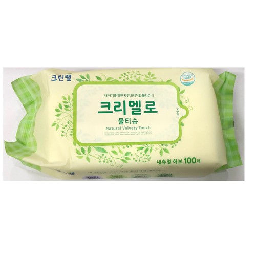 Khăn Giấy Ướt Thảo Dược Hàn Quốc Natural Soft (100 miếng) - 2201396