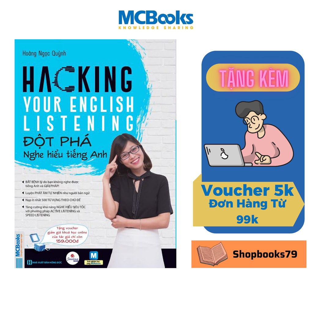 Sách Hacking your English Listening – Đột phá nghe hiểu tiếng Anh