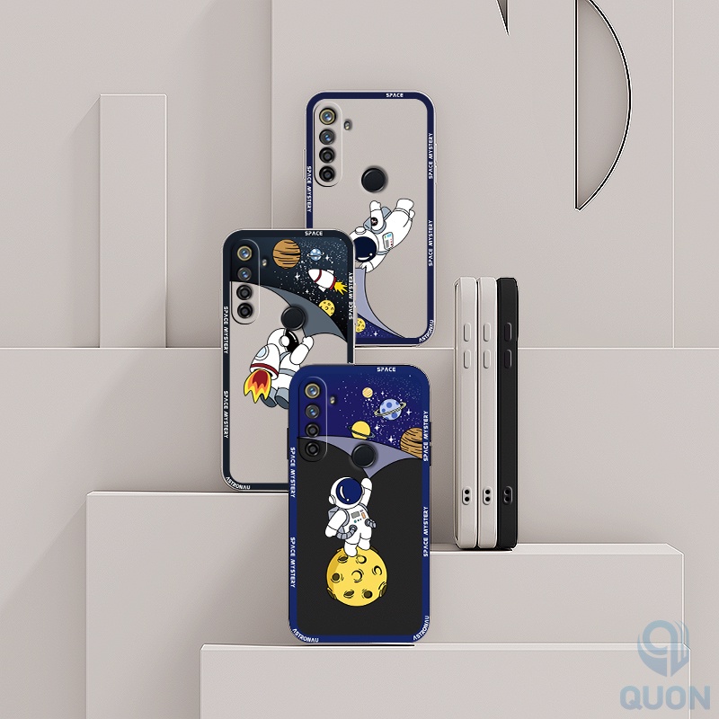Ốp Điện Thoại TPU Mềm Hình Nasa Cho Realme 5 6 7 pro 5i 6i 7i C17