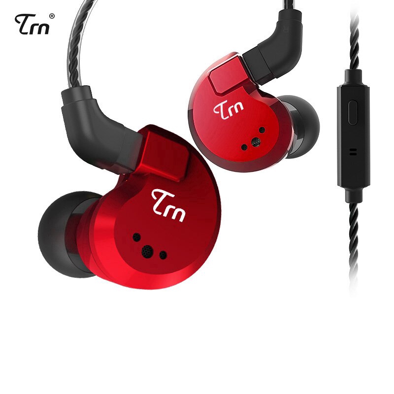 TRN V80 2DD+2BA Hybrid HIFI In Ear Earphone Sports Headphone DJ Monitor Eadbud