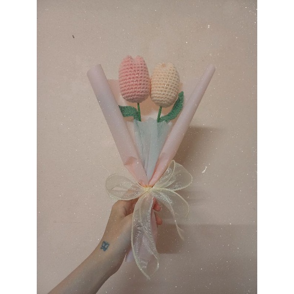 HOA BẰNG LEN HANDMADE