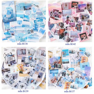 Hình dán trang trí Sticker MO Card, bộ 40 miếng