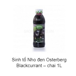 Sinh tố trái cây Osterberg chai 1L