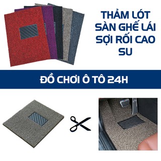 Thảm sợi rối cao su 1 tấm ghế lái các hãng xe
