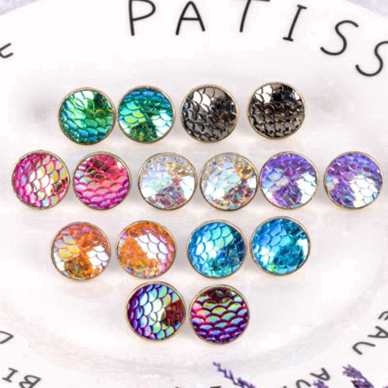 Hoa tai đính đá dạng vòng thời trang dành cho nữ