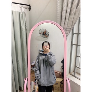 Áo khoác gió nam/ nữ 2 lớp có mũ