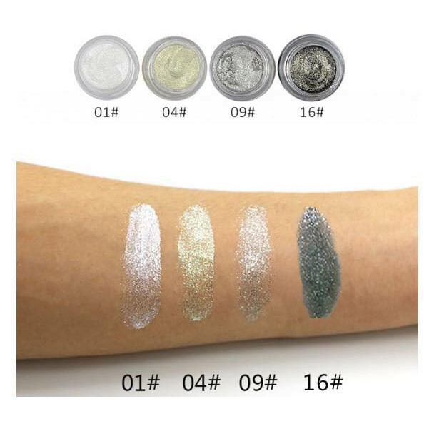 FREESHIP ĐƠN 99K_MÀU MẮT NHŨ MẮT LOVE ALPHA DẠNG GEL BỘT KIM TUYẾN NHUYỄN