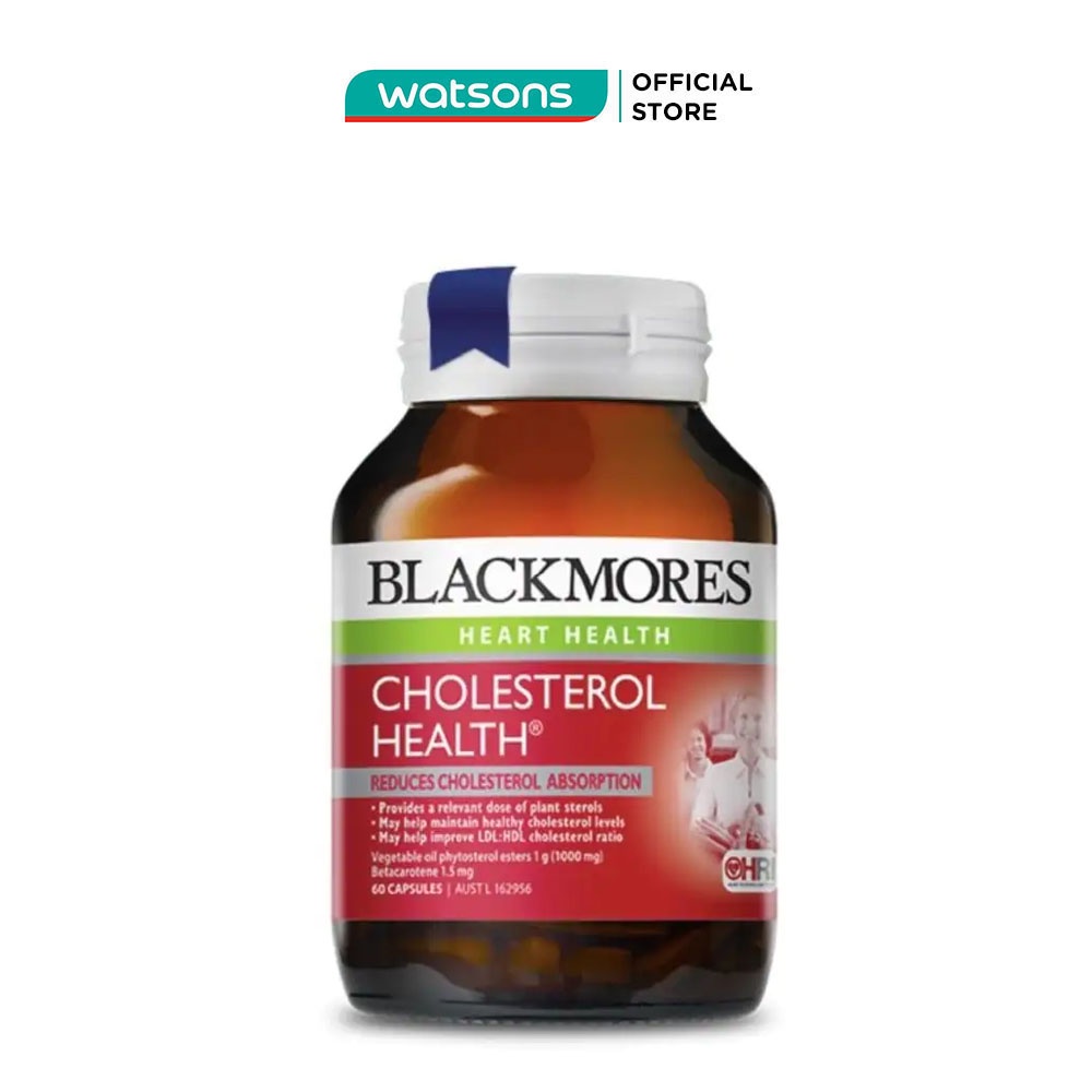 Thực Phẩm Bảo Vệ Sức Khỏe Blackmores Cholesterol Health Cân Bằng Cholesterol 60 Viên