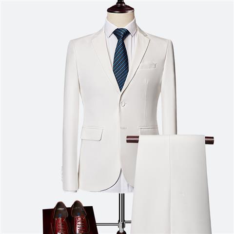 Áo Khoác Blazer Thiết Kế Sang Trọng Thời Trang Công Sở Cho Nam（Áo khoác đơn）