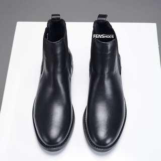 Chelsea boot da bò cực ôm chân