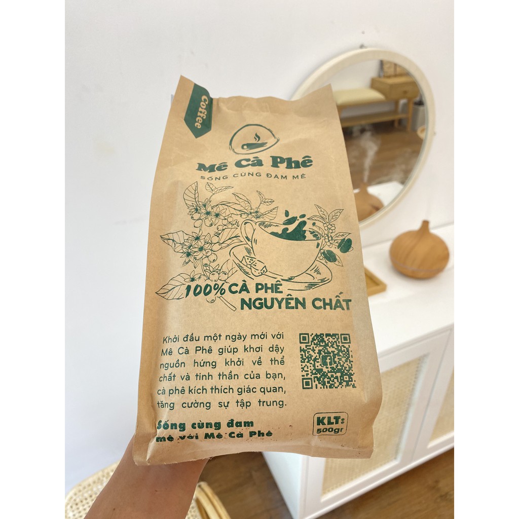Cà Phê Mộc Thơm Ngon Hương Vị Tây Nguyên [Túi 0,5kg/1kg] - Rang mộc 100% - Culi, Robusta, Arabica | BigBuy360 - bigbuy360.vn