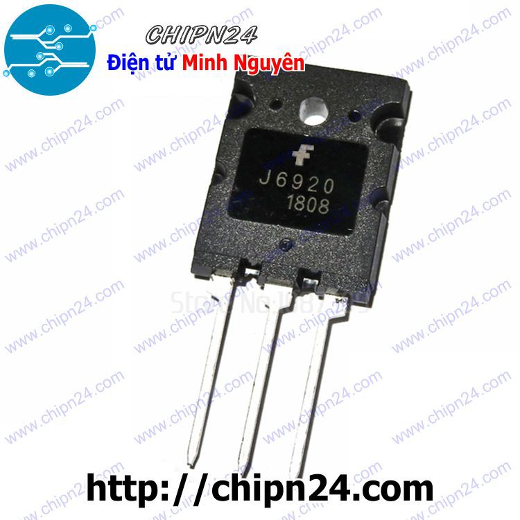 [1 CON] (KT1) Transistor J6920 TO-3P NPN 20A 1700V (J6920A 6920)