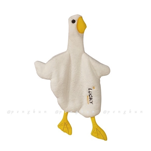 Khăn Lau Tay Treo Nhà Bếp Hình Vịt Dễ Thương