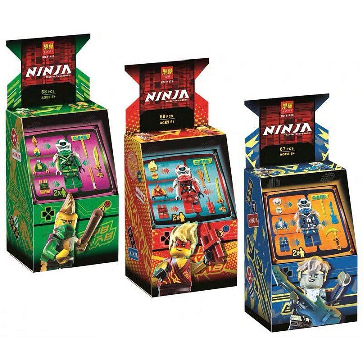 BỘ ĐỒ CHƠI LẮP RÁP NINJAGO LARI - Non Lego