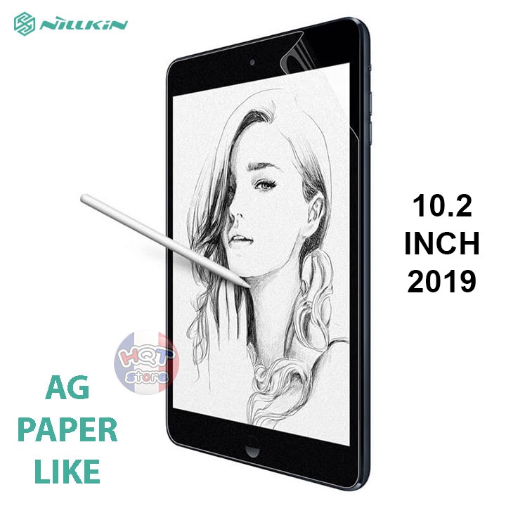 Dán màn hình Nillkin AG Paper-like chống vân tay cho i.(Pad) 10.2inch Gen 7 2019 và Gen 8 2020 và Gen 9 2021