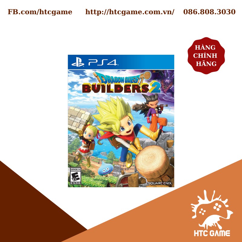 Đĩa game Dragon Quest Builders 2 dành cho PS4