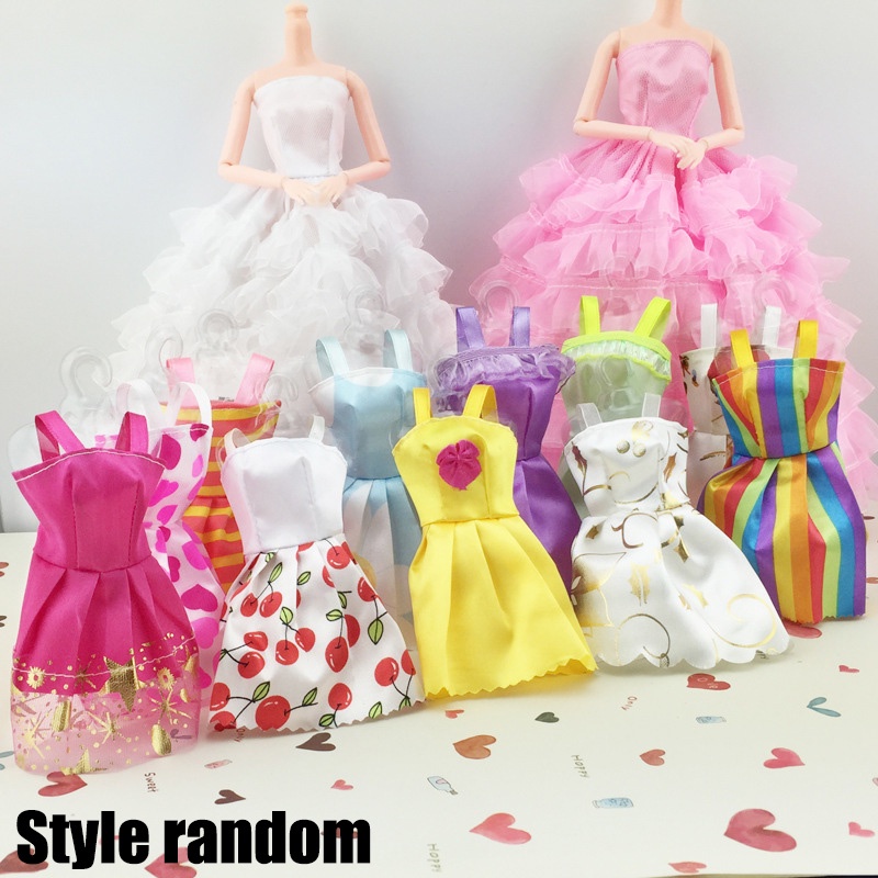 Đầm Công Chúa Xinh Xắn Cho Búp Bê BJD 30cm