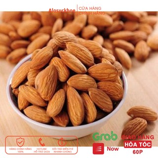 ⚡️freeship⚡️ hạnh nhân sấy chín nhập khẩu mỹ tách vỏ 500gr