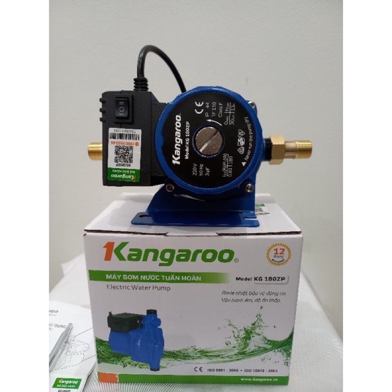 MÁY BƠM NƯỚC TĂNG ÁP ĐIỆN TỬ KANGAROO KG-180ZP