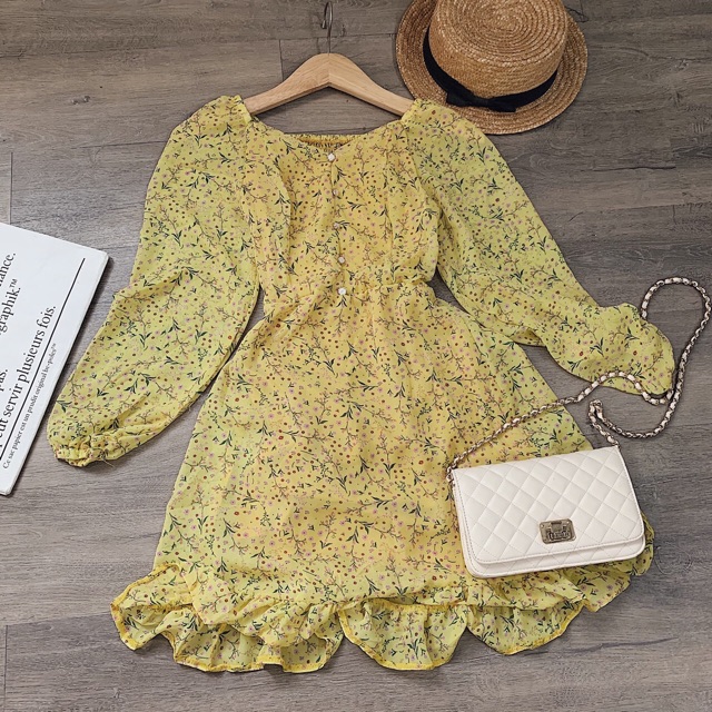 [Mã WARN20 giảm 20k đơn 150k] ĐẦM HOA NHÍ ĐUÔI CÁ | BigBuy360 - bigbuy360.vn