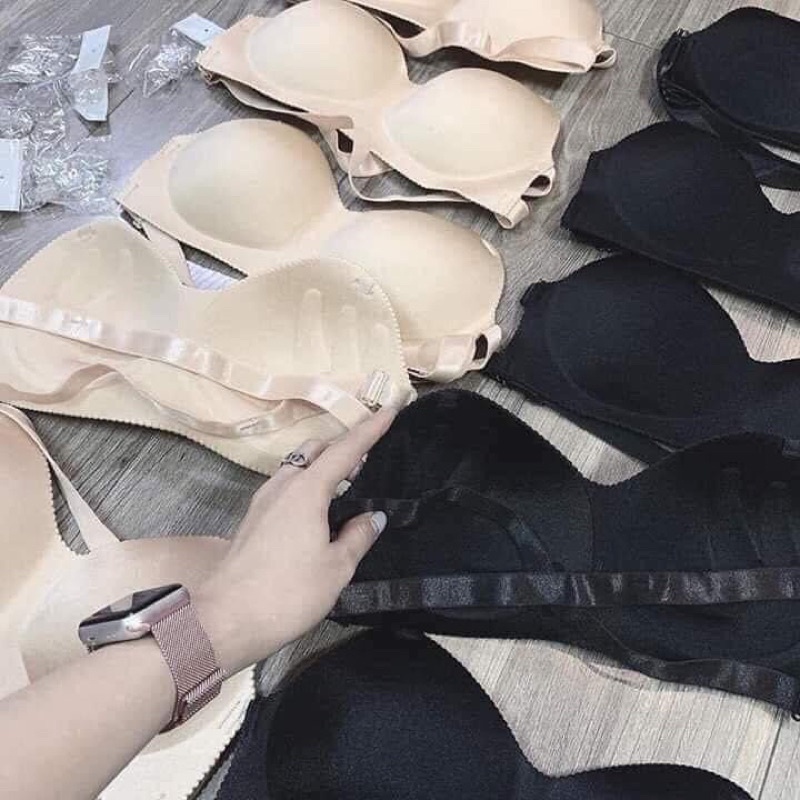 Áo bra không dây HANA áo lót nữ quây không dây quai đan chéo tặng kèm dây trong - sp 39