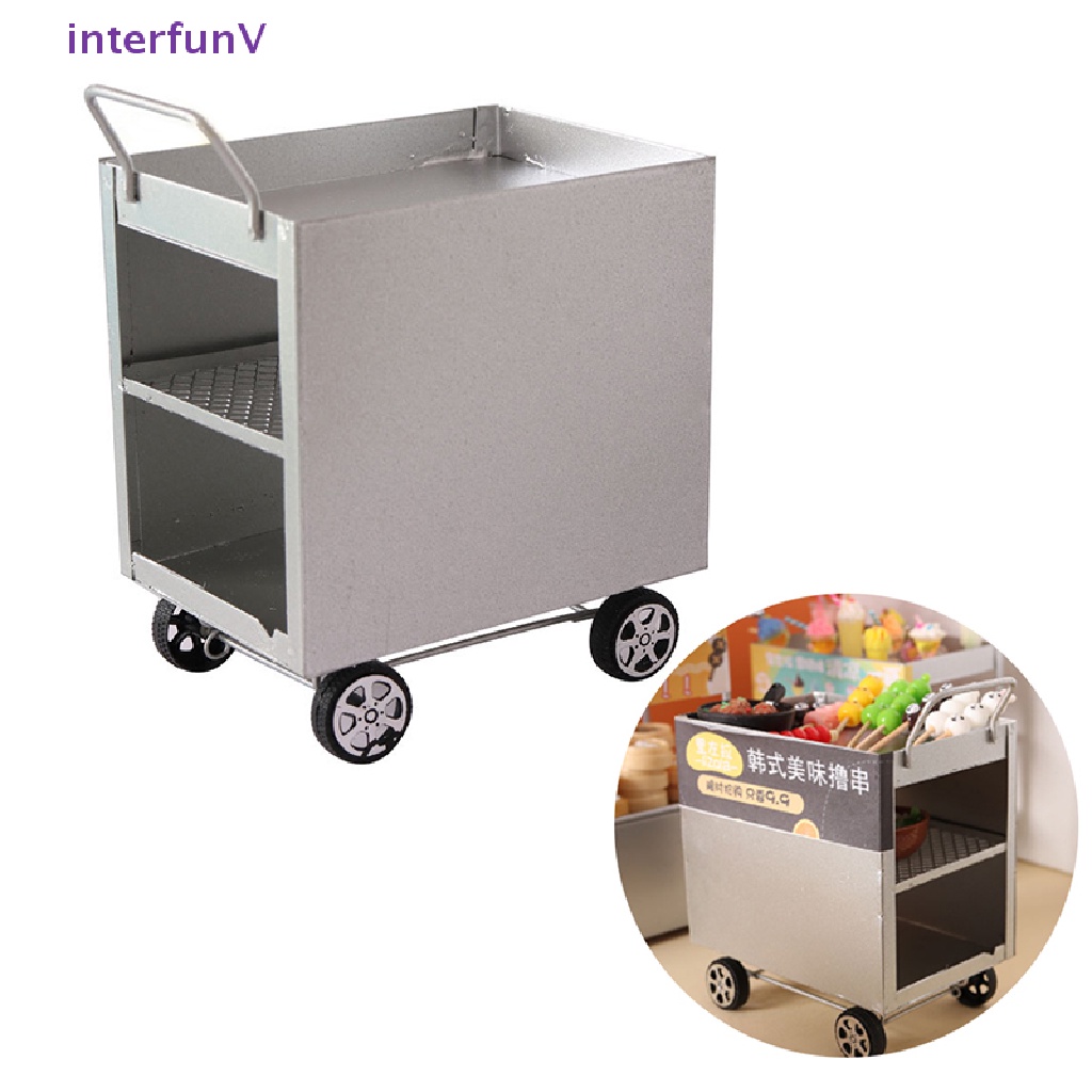 [InterfunV] Mô Hình Xe Hơi Khách Sạn Trang Trí Nhà Búp Bê 1: 12