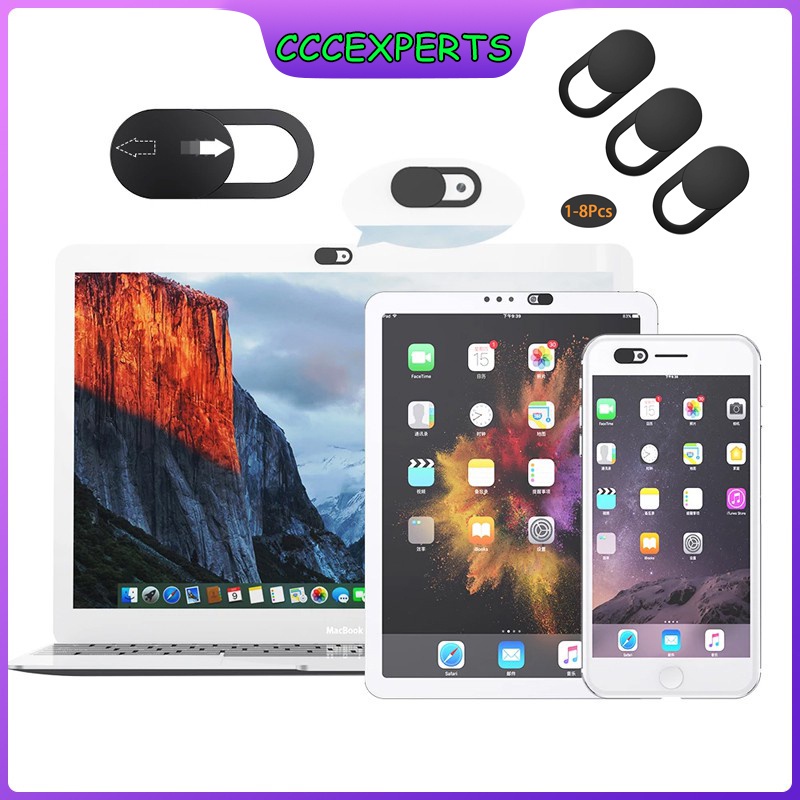 【CcExperts】Máy tính xách tay Webcam Cover Slider Ultra-Thin Privacy Protector Camera Cover cho Macbook, iPhone, iPad, iMac, PC