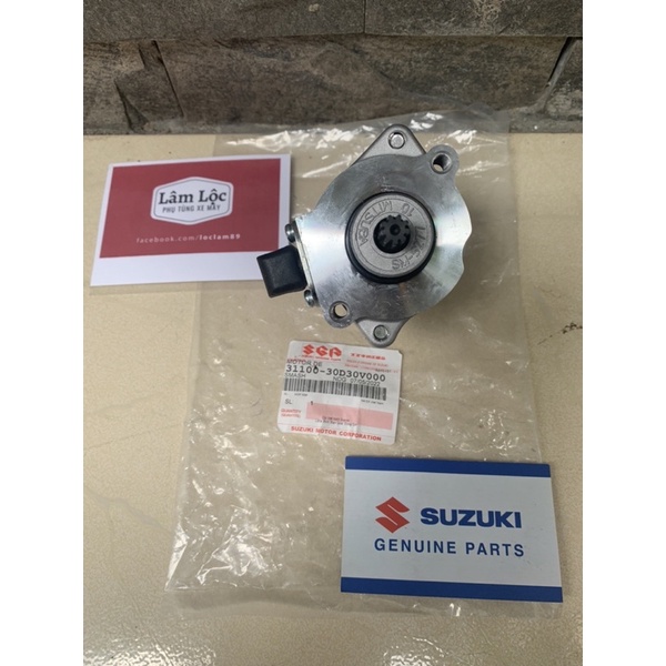 mô tơ đề cục đề khởi động viva smash revo 110 suzuki chính hãng