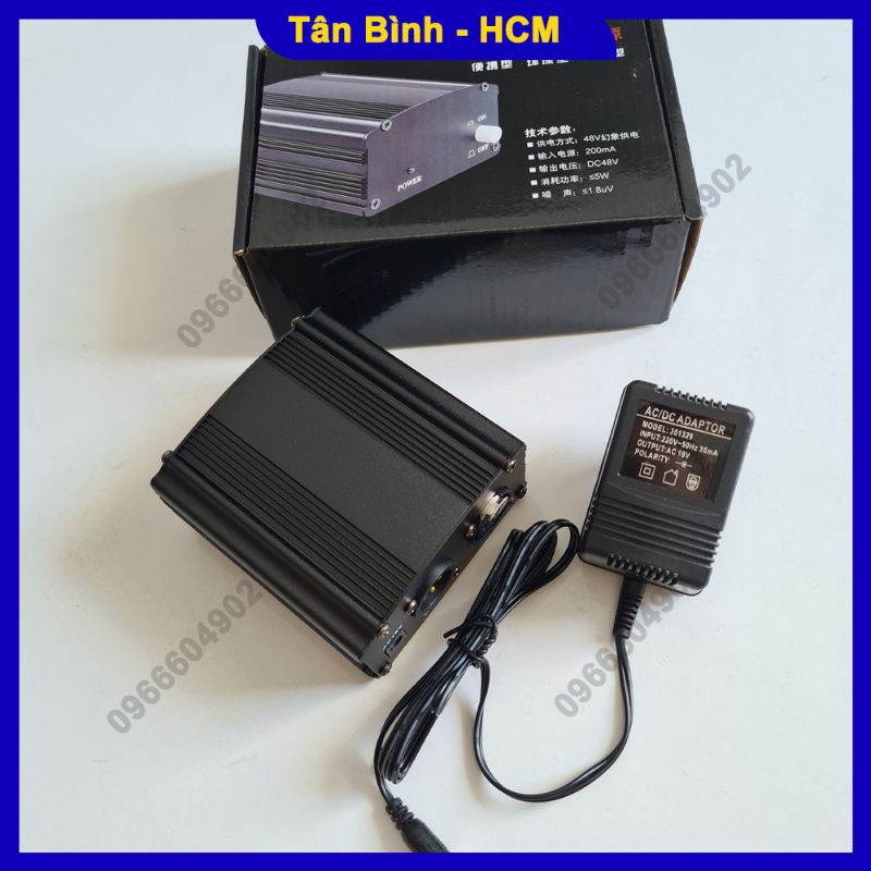 Cục nguồn 48V sử dụng cho mic k200, k320, k600...