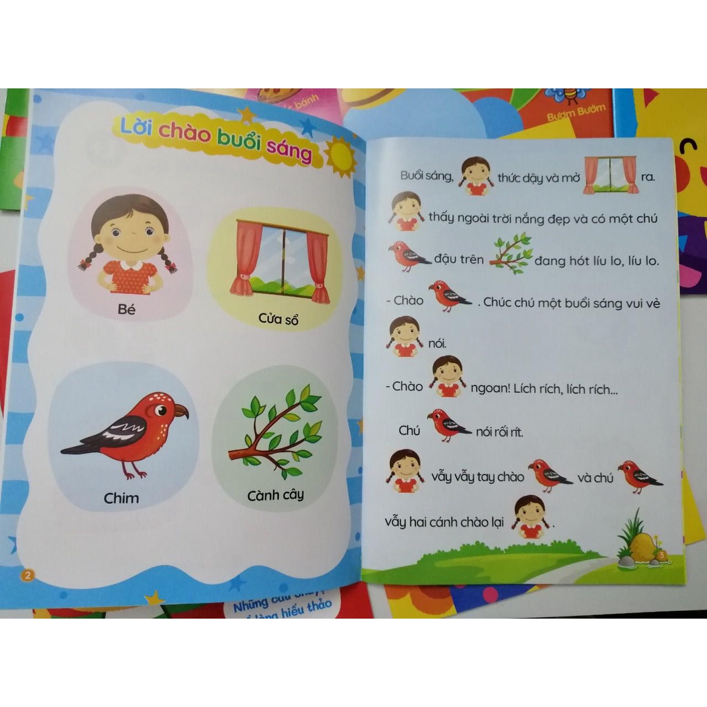 Sách - Truyện Tranh Tư Duy Cho Bé, Truyện Tư Duy Hình Ảnh - Bé Tập Đọc, Học Điều Hay (Bộ 8 Cuốn)