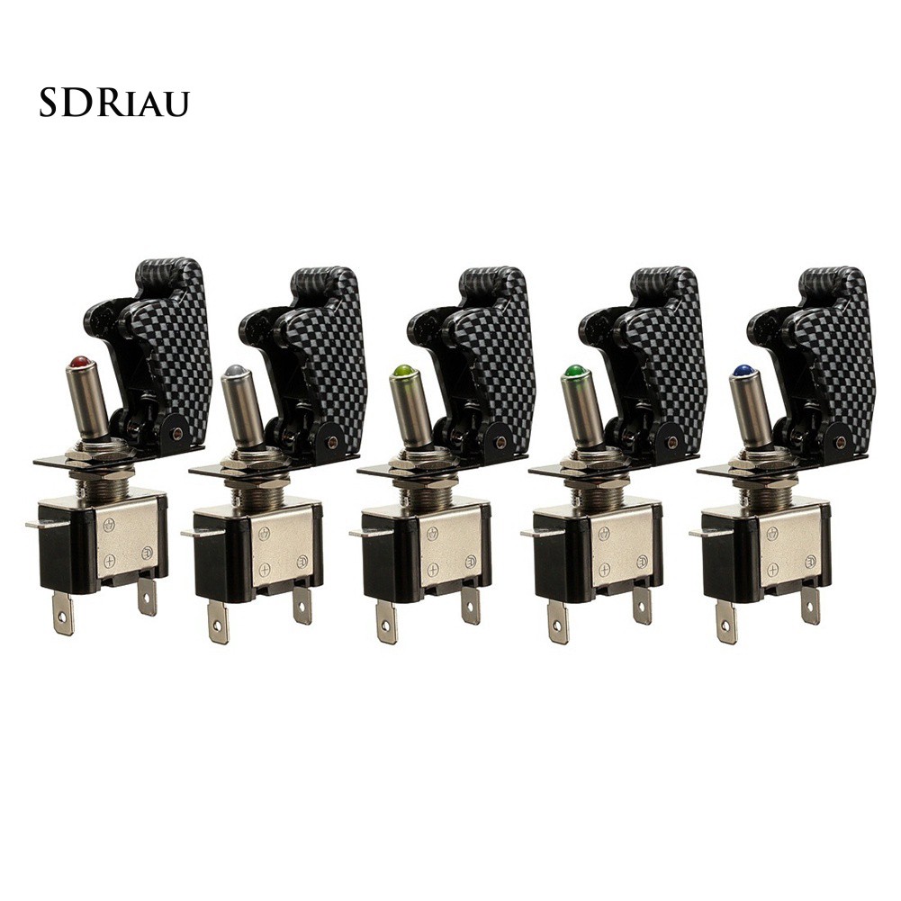 Công Tắc On / Off Có Đèn LED 12V 20A Cho Xe Hơi