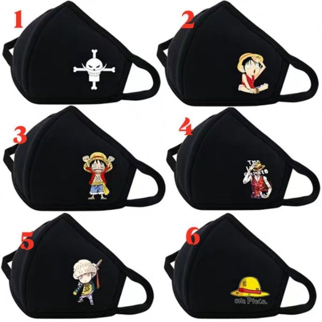 Khẩu Trang Vải One Piece , Khẩu Trang Vải Anime